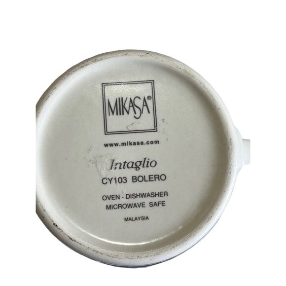 Mikasa Intaglio Bolero CY103 Creamer Jug 3-1/4" High - Picture 2 of 6